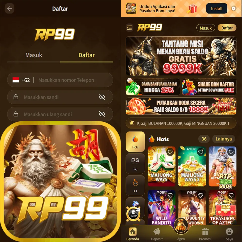 rp99 Masuk - rp99 Resmi